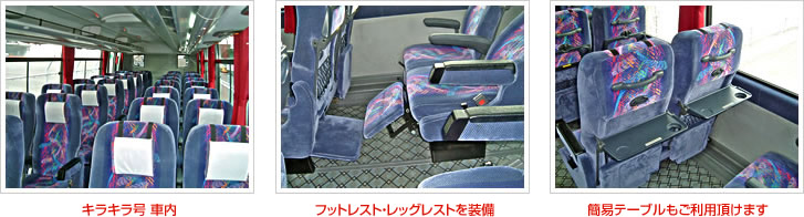 キラキラ号の特徴説明