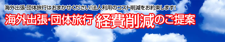 海外出張・団体旅行