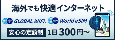 海外用WiFiルーター